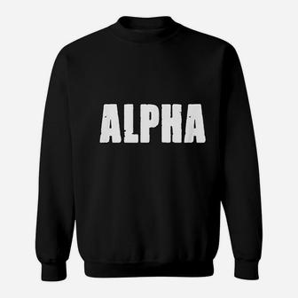 Alpha Gym Rabbit Workout Bodybuilding Fitness Sweatshirt | Crazezy
