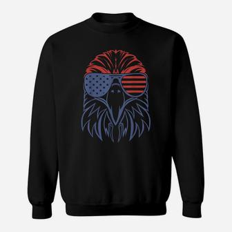 American Bald Eagle Usa Flag Shirt 4Th Of July Eagle Usa Sweatshirt | Crazezy UK