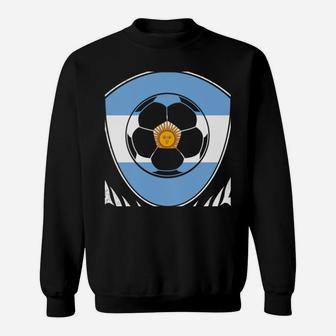 Argentinian Football 2018 Hoodie Argentina Soccer Jersey Sweatshirt | Crazezy