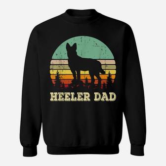 Australian Cattle Dog Red Blue Pet Heeler Dad Cute Mens Gift Sweatshirt | Crazezy