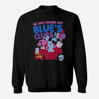 Blue's Clues & You Group Shot Just Figured Out Blue's Clues Sweatshirt | Crazezy DE