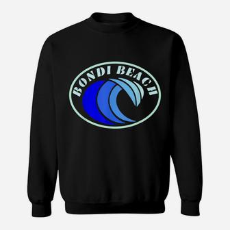 Bondi Beach Retro Australia Souvenir Sweatshirt | Crazezy