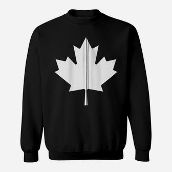 Canada Flag Maple Leaf Proud Canadian Gift Zip Hoodie Sweatshirt | Crazezy