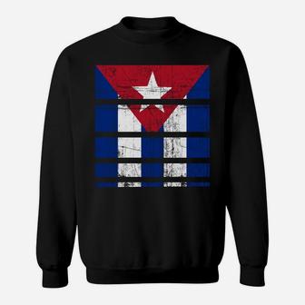 Cuba Cuban Flag Cubano Bandera Cubana Sweatshirt Sweatshirt | Crazezy UK
