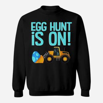 Cute Easter Shirt For Boys Awesome Dump Truck Egg Hunt Tee Sweatshirt | Crazezy