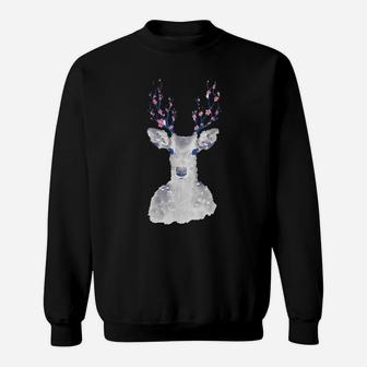 Deer Hunting Tee American Flag Bow Hunting Girl Women Sweatshirt | Crazezy AU