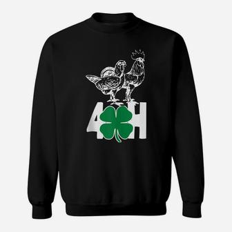 Fun 4-H Love Chickens Shirt Sweatshirt | Crazezy