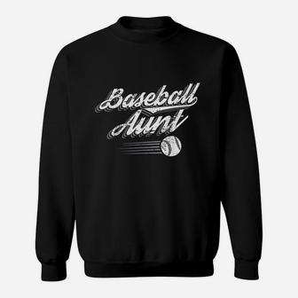 Fun Baseball Aunt Gift Design Idea For Baseball Sweatshirt | Crazezy