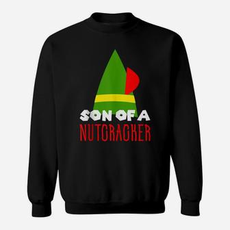 Funny Christmas Gift Son Of A Nutcracker Sweatshirt | Crazezy