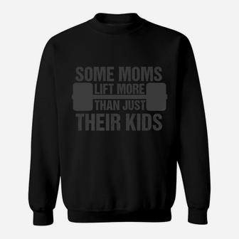 Funny Fit Mom Exercise Fitness Gym Mommy For Women Sweatshirt | Crazezy