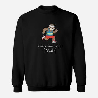 Funny Sloth Running Team Cross Country 5k Runners Tee Sweatshirt | Crazezy