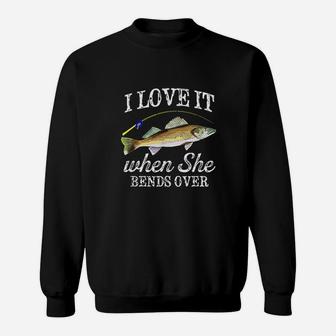 Funny Walleye Fishing Freshwater Fish Gift Sweatshirt | Crazezy UK