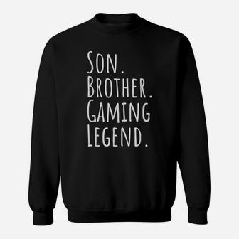 Gaming Gifts For Teenage Boys 8-12 Year Old Christmas Gamer Sweatshirt | Crazezy