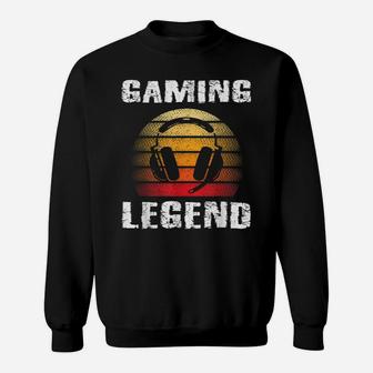 Gaming Legend PC Gamer Video Games Boys Teens Kids Sweatshirt | Crazezy
