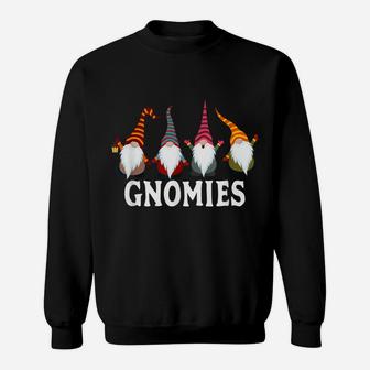 Gnomies Gnome Friends Christmas Xmas Holiday Sweatshirt | Crazezy