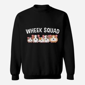 Guinea Pig Wheek Squad Cute Funny Guinea Pig Sweatshirt | Crazezy