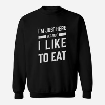 Gym Food Funny Workout Gift For Women Or Men With Saying Sweatshirt | Crazezy