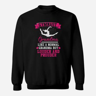 Gymnast Grandma Like A Normal Grandma But Cooler Sweatshirt | Crazezy DE