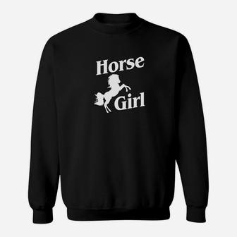 Horse Girl Women Equestrian Horseback Riding Racing Sweatshirt | Crazezy DE
