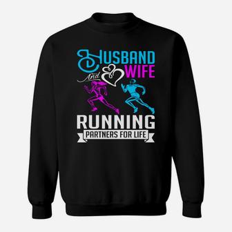 Husband And Wife Running Sweet Valentines Day 2018 Sweatshirt | Crazezy CA