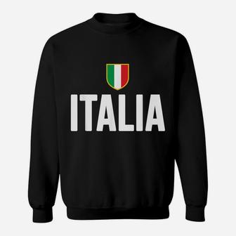 Italia Italian Pride Italy Flag Italiana Gift Roots Sweatshirt | Crazezy