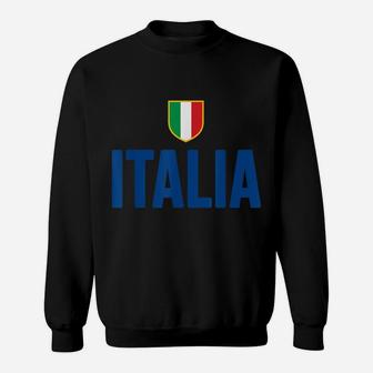 Italia Italy Italian Flag Souvenir Gift Love Sweatshirt | Crazezy DE