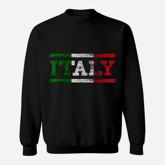 Italy Trip Italian Flag Italia Italiano Pride Italian Roots Sweatshirt | Crazezy
