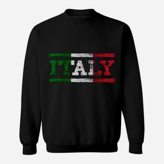 Italy Trip Italian Flag Italia Italiano Pride Italian Roots Sweatshirt Sweatshirt | Crazezy