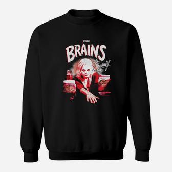 Izombie Brains And Beauty Sweatshirt | Crazezy