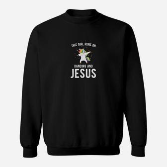 Kids Dance This Girl Loves Jesus And Dance Church Tee Sweatshirt | Crazezy