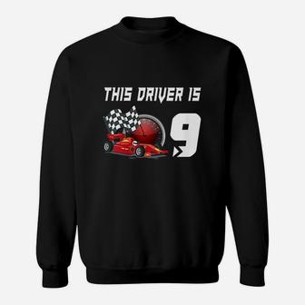 Kids Race Driver Rc Racing Cars Birthday 9 Year Old Gift Sweatshirt | Crazezy