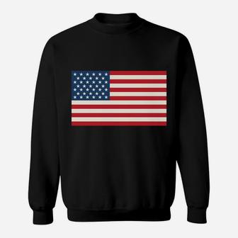 Lions Not Sheep American Flag America Sweatshirt Sweatshirt | Crazezy