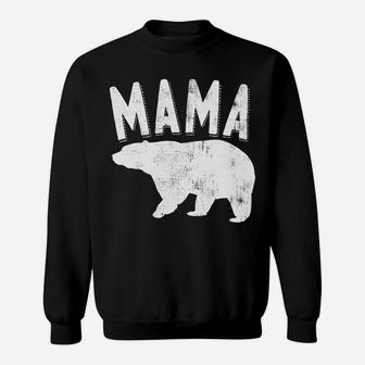 Mama Bear Cute Camping Mom Life Gift Sweatshirt | Crazezy