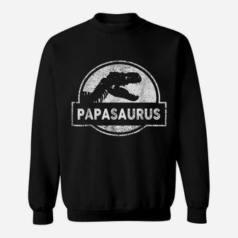 Mens Jurassic Papasaurus Rex Dinosaur Tee For Dad, Papa, Father, Sweatshirt | Crazezy CA