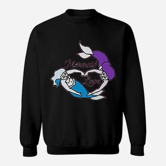 Mermaid Love Mermaids Water Ocean Sea Cute Swimming Sweatshirt | Crazezy