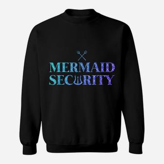 Merman Mermaid Security Sweatshirt | Crazezy AU
