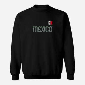 Mexico Football Soccer Retro Vintage Style Sweatshirt | Crazezy