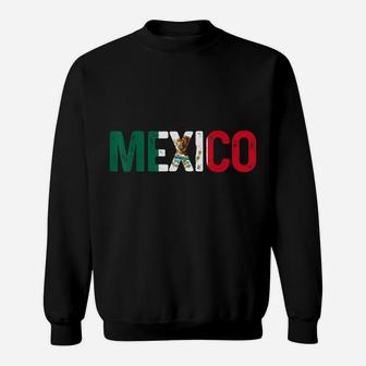 Mexico Mexican Flag Vintage Pride Sweatshirt | Crazezy