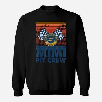 Mimi Pit Crew Race Car Matching Family Birthday Party Sweatshirt | Crazezy