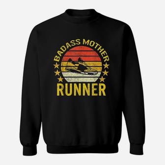Mothers Day Runner Mom Mother Running Sneaker Gift Sweatshirt | Crazezy DE