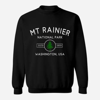 Mount Rainier National Park Washington Gifts Souvenir WA Sweatshirt | Crazezy