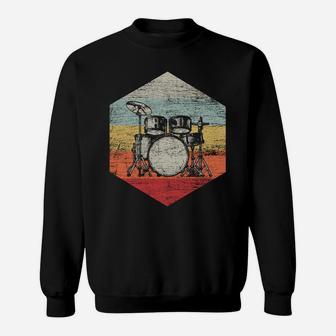 Musical Instrument Musician Drummer Gifts Drums Sweatshirt | Crazezy