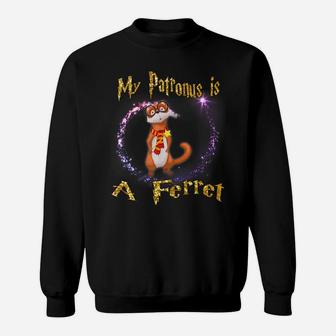 My Patronus Is A Ferret Tshirt Magic Gifts Sweatshirt | Crazezy DE