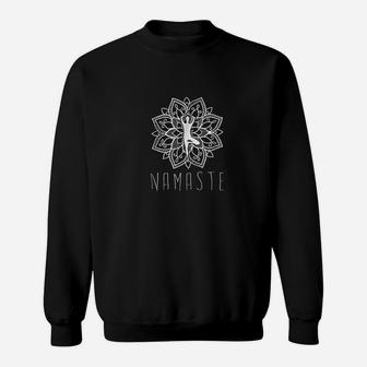 Namaste For Yoga Lovers Beautiful Yoga Gift Sweatshirt | Crazezy DE