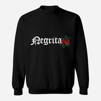 Negrita Spanish Language Gift For Afro Latina Pride Sweatshirt | Crazezy DE