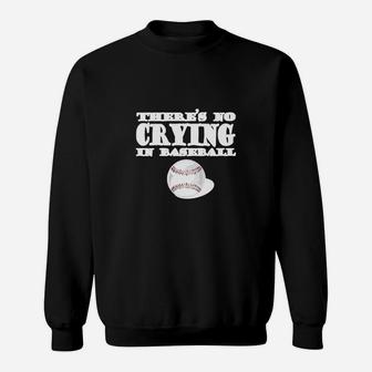 No Crying In Baseball T Shirt League Of Their Own Tee Sweatshirt | Crazezy DE