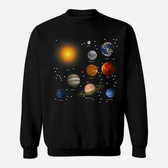 Our Solar System, Science Education,T Shirt Men, Women, Kids Sweatshirt | Crazezy CA