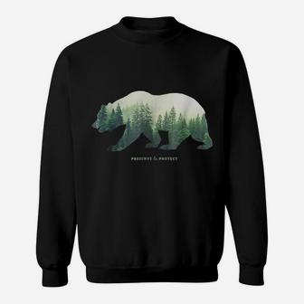 Preserve & Protect Vintage National Park Bear Shirt Sweatshirt | Crazezy CA