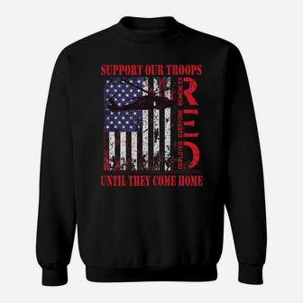 Red Friday Remember Everyone Deployed Support Troops Us Flag Sweatshirt Sweatshirt | Crazezy UK