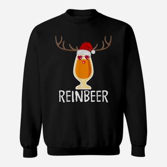 Reinbeer Funny Christmas Gift For Beer Lovers Tshirt Sweatshirt | Crazezy